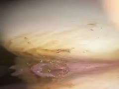 Fun is had by an amateur scat couple.